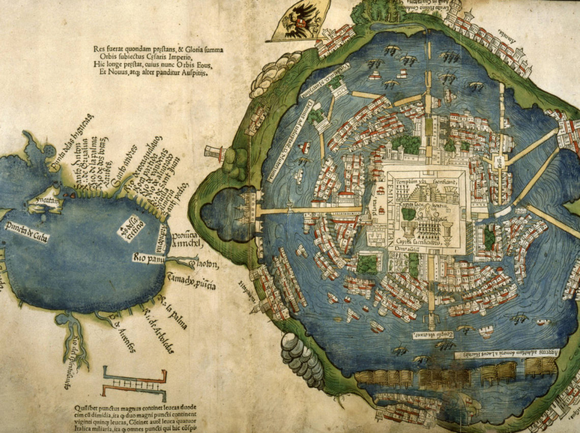 Map of Tenochtitlan